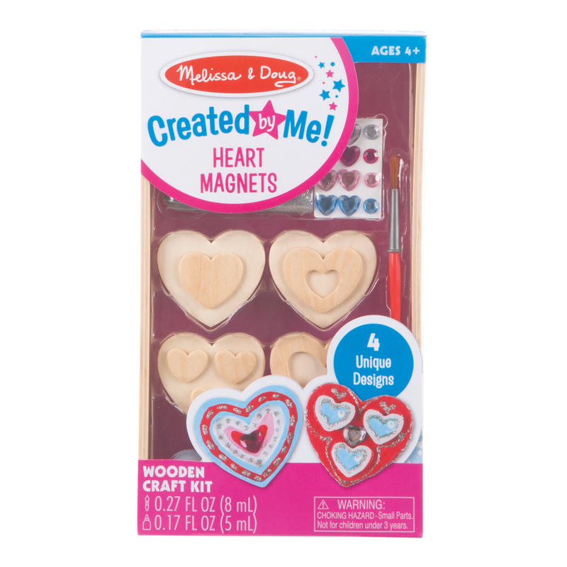 Melissa & Doug - Created by Me! Heart Magnets