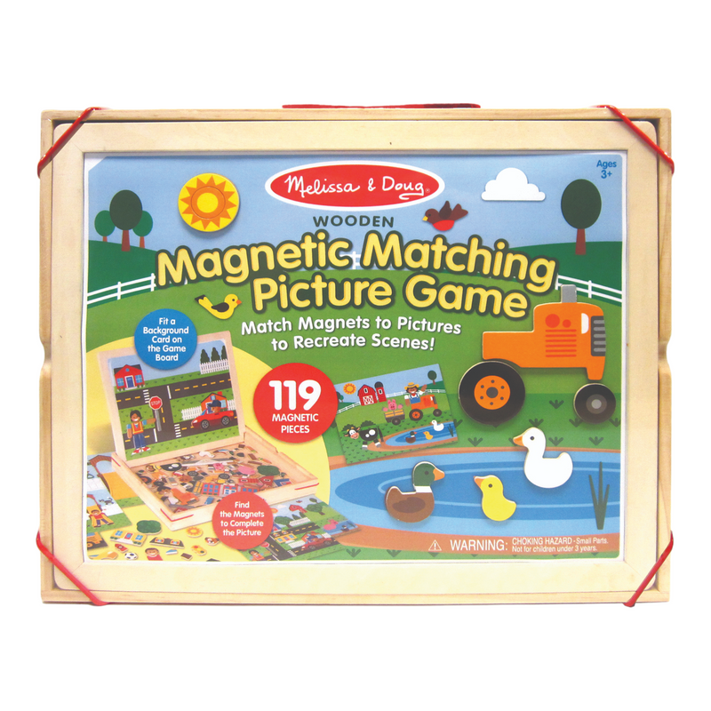 Melissa & Doug - Wooden Magnetic Picture Game