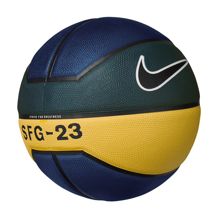 Nike LeBron Playground Official Size 7 Basketball - Coastal Blue/Dark Atomic Teal