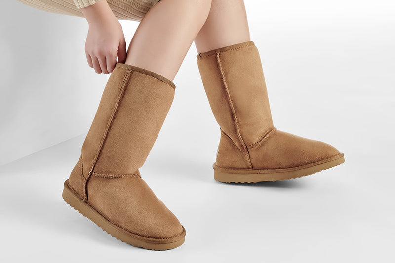 UGG Outback Premium Double Face Sheepskin Long Classic Boot (Chestnut)