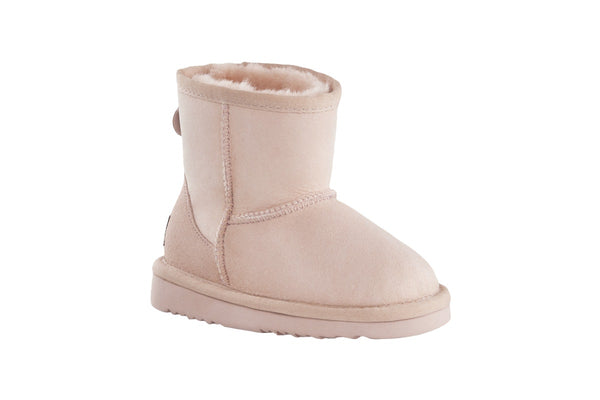 UGG Outback Kid's Premium Double Face Sheepskin Classic Boot (Pink)