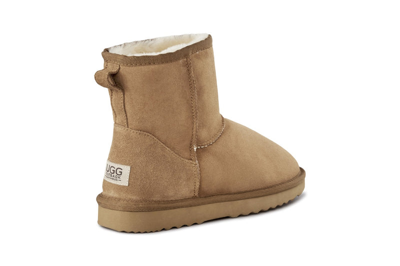 UGG Outback Premium Double Face Sheepskin Short Classic Boot (Chestnut)