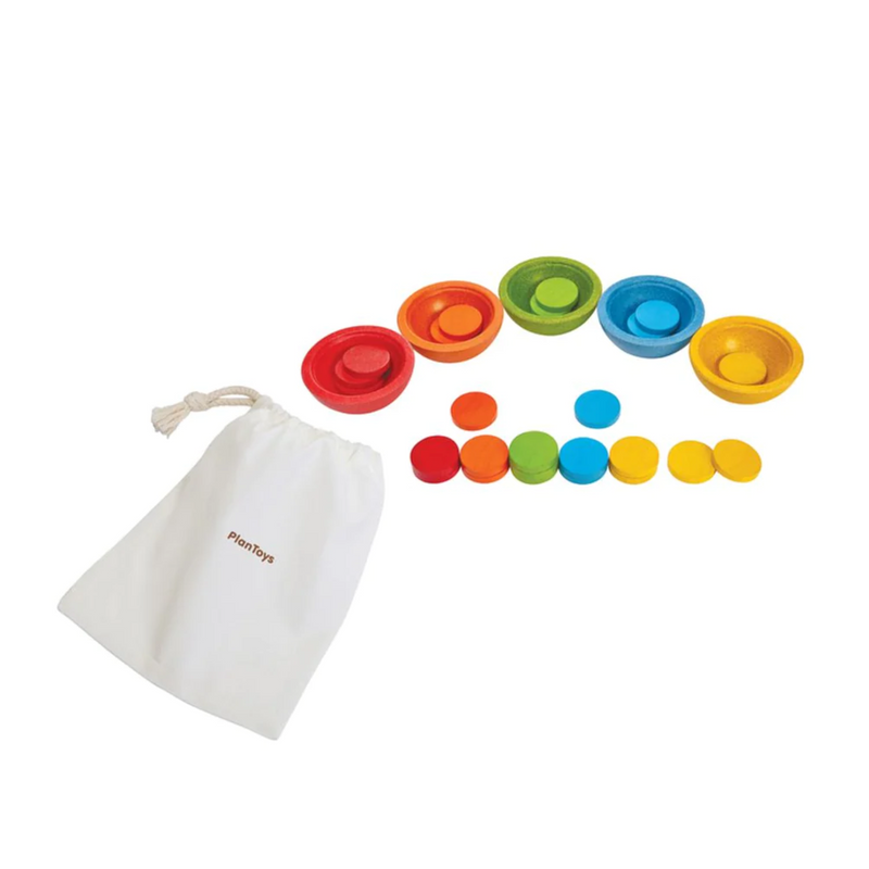 PlanToys - Sort & Count Cups