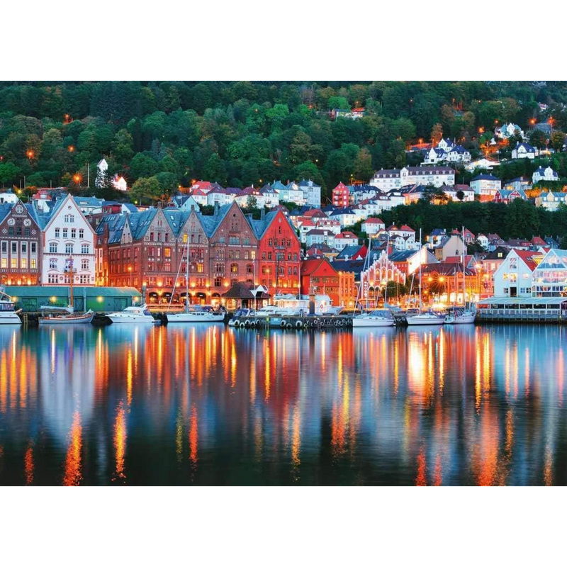 Ravensburger - Bergen Norwegian Puzzle 1000 pieces