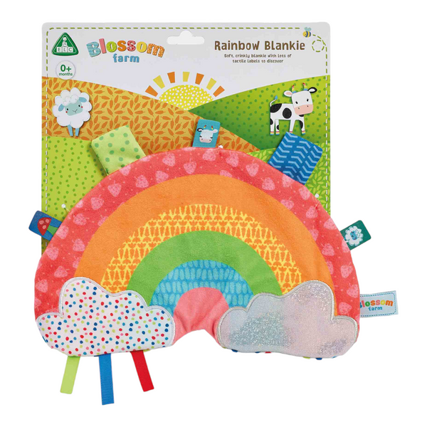 ELC - Blossom Farm Rainbow Taggie Blankie