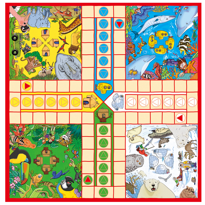 Galt - Snakes & Ladders + Ludo Board Game