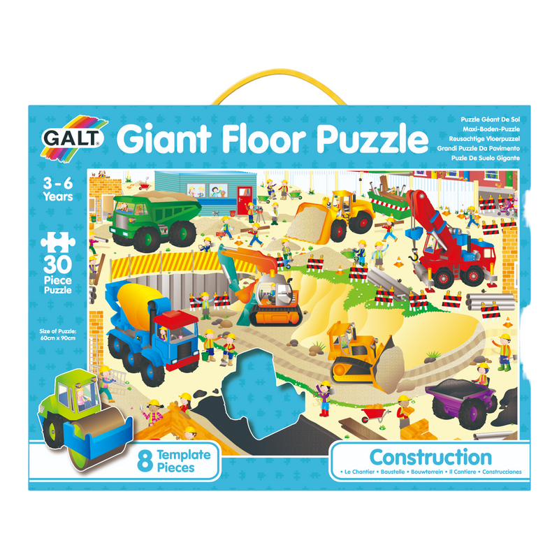 Galt - Construction Site Giant Floor Puzzle