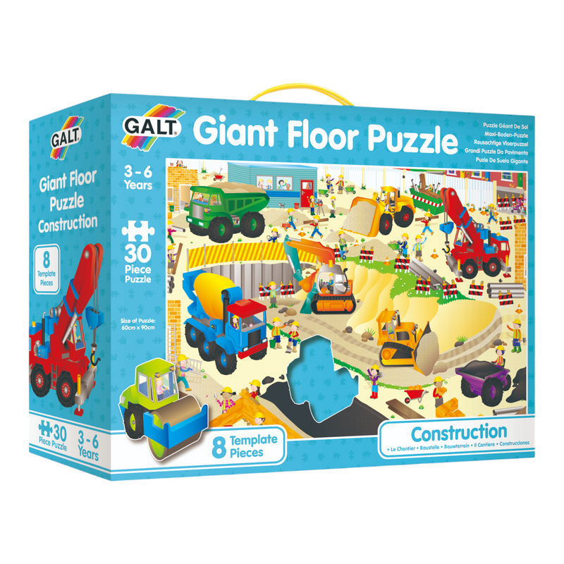 Galt - Construction Site Giant Floor Puzzle