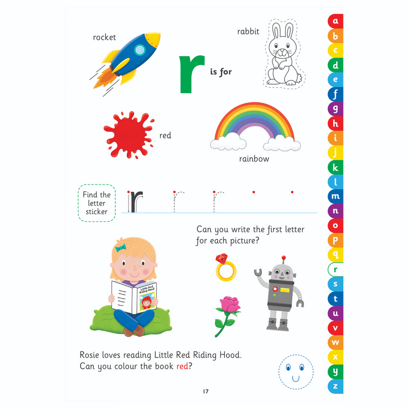 Galt - Alphabet Sticker Book