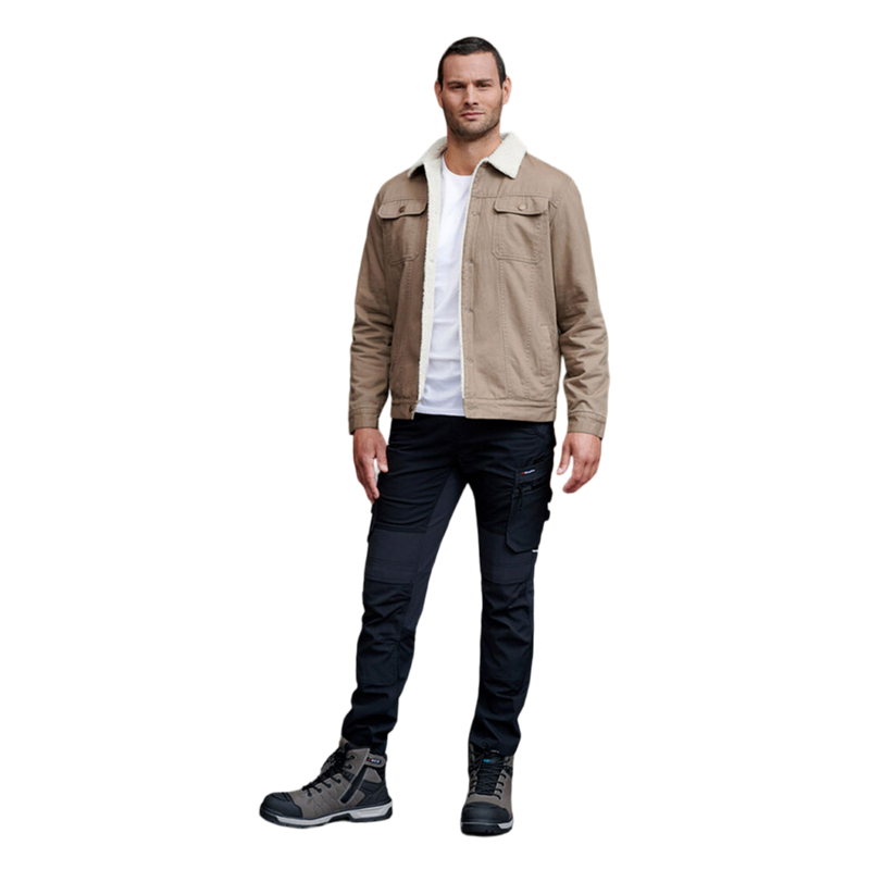 KingGee Men's Urban Fleece Lined Jacket - Walnut
