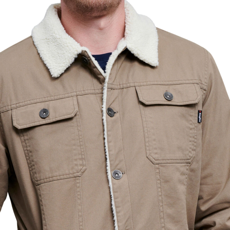 KingGee Men's Urban Fleece Lined Jacket - Walnut
