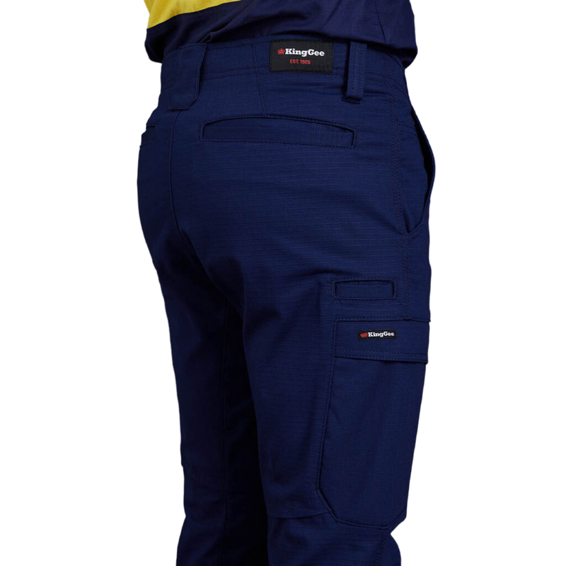 KingGee Men's Workcool Pro Stretch Cargo Work Pants - Navy