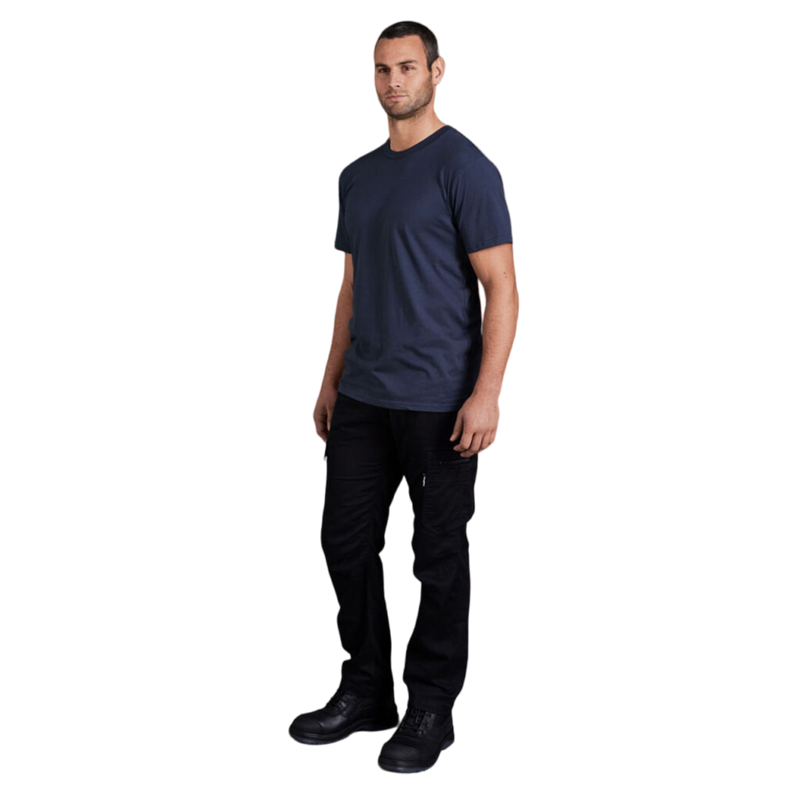 KingGee Men's Tradies Summer Lightweight Cargo Work Pants - Black