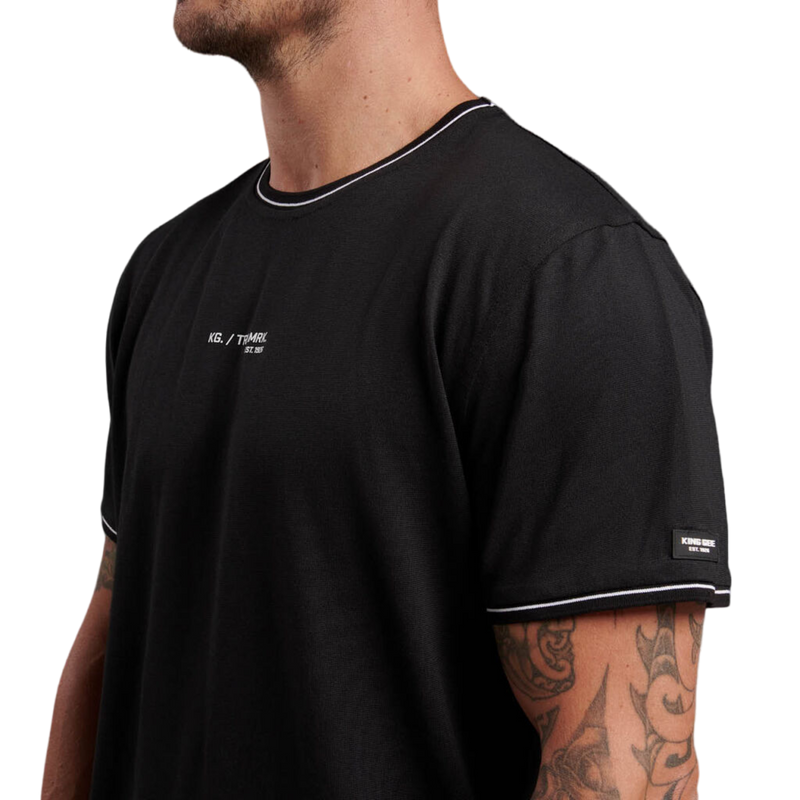 KingGee Men's Trademark T Shirt - Black