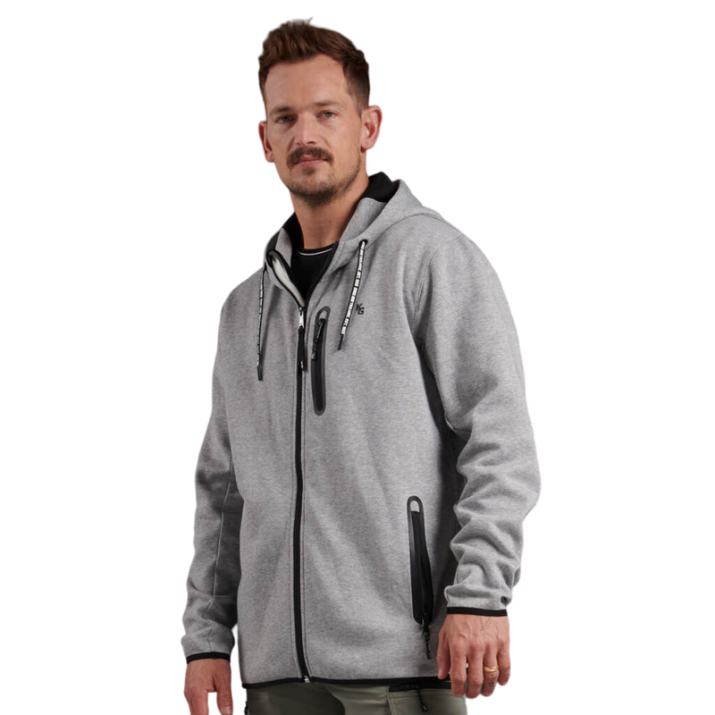 KingGee Men's Trademark Hoodie - Grey Marle