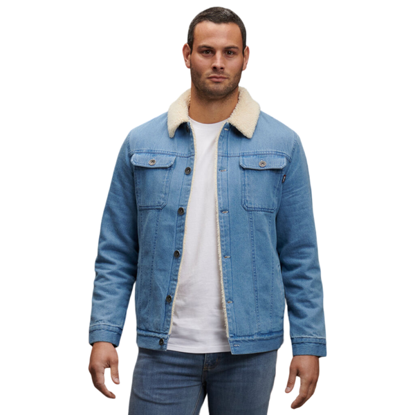 KingGee Men's Urban Denim Jacket - Indigo