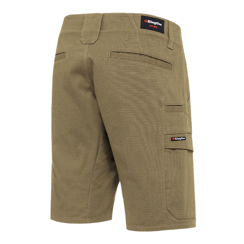 KingGee Men's Workcool Pro Stretch Work Shorts - Khaki