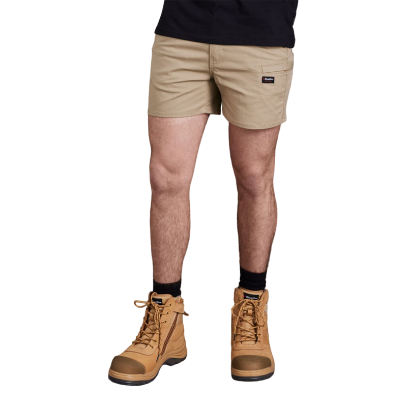 KingGee Men's Workcool Pro Stretch Short Shorts - Khaki