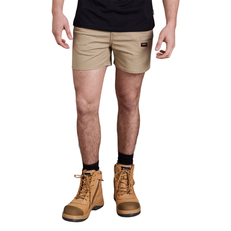 KingGee Men's Workcool Pro Stretch Short Shorts - Khaki