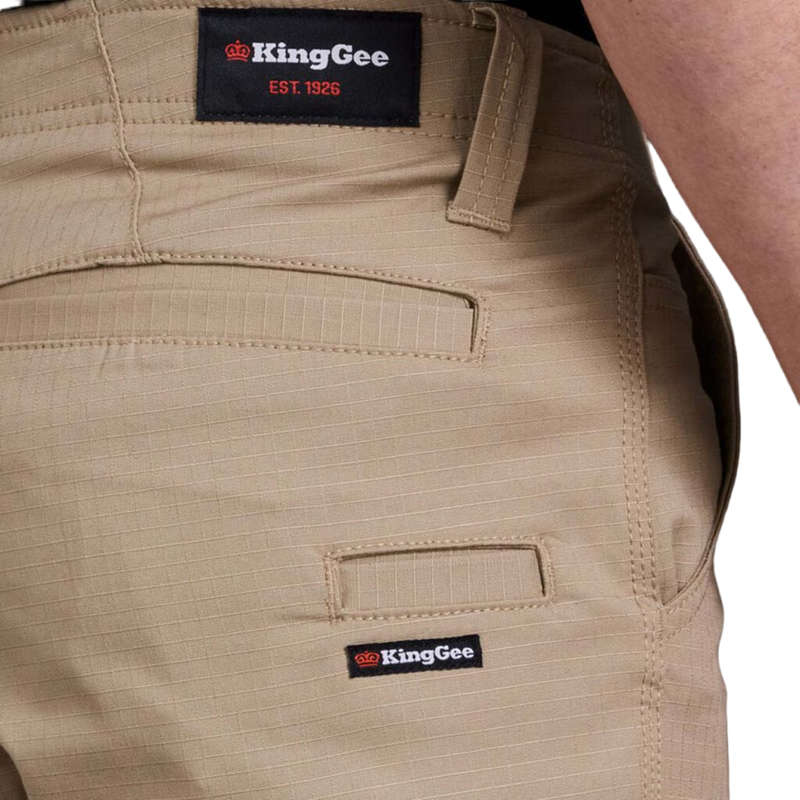 KingGee Men's Workcool Pro Stretch Short Shorts - Khaki