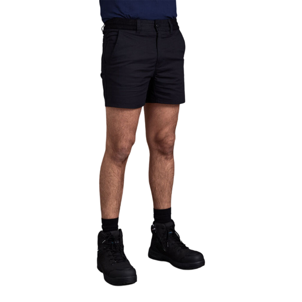 KingGee Men's Tradies Comfort Waist Short Shorts - Black