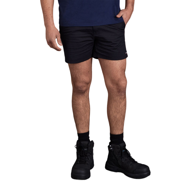 KingGee Men's Tradies Comfort Waist Short Shorts - Black