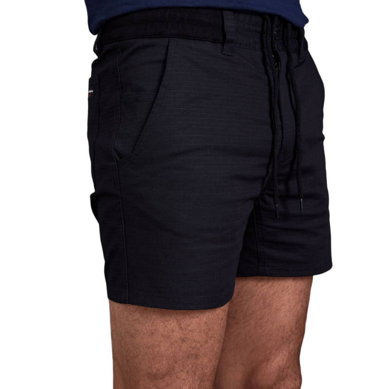 KingGee Men's Tradies Comfort Waist Short Shorts - Black