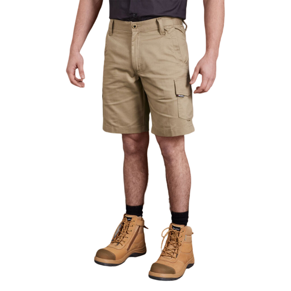 KingGee Men's Workcool 2 Lightweight Ripstop Cargo Work Shorts - Khaki