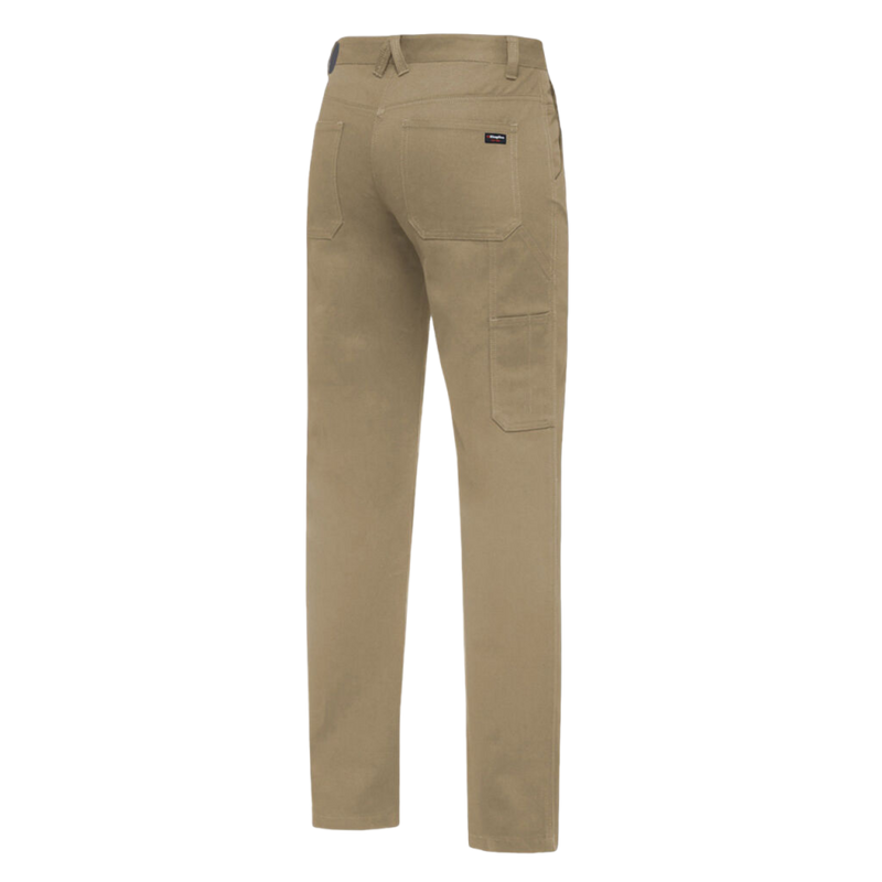 KingGee Women's Cargo Drill Work Pants - Khaki