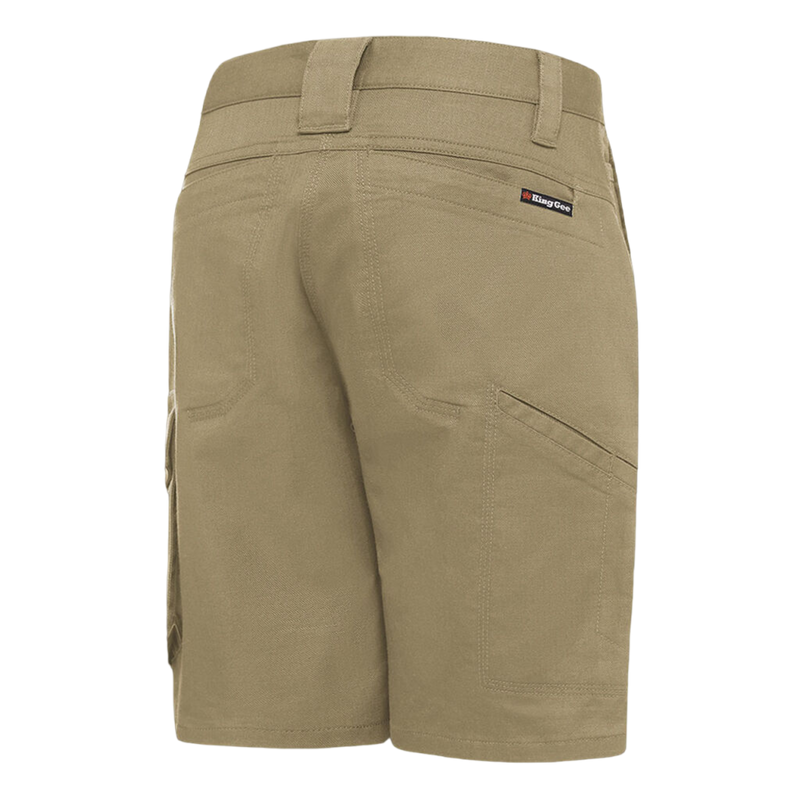 KingGee Women's Workcool 2 Lightweight Cargo Shorts - Khaki