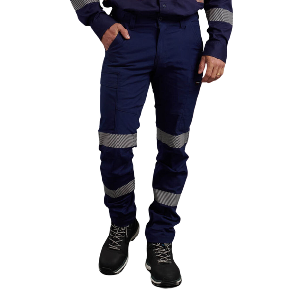 KingGee Men's Workcool Pro Stretch Biomotion Cargo Work Pants - Navy