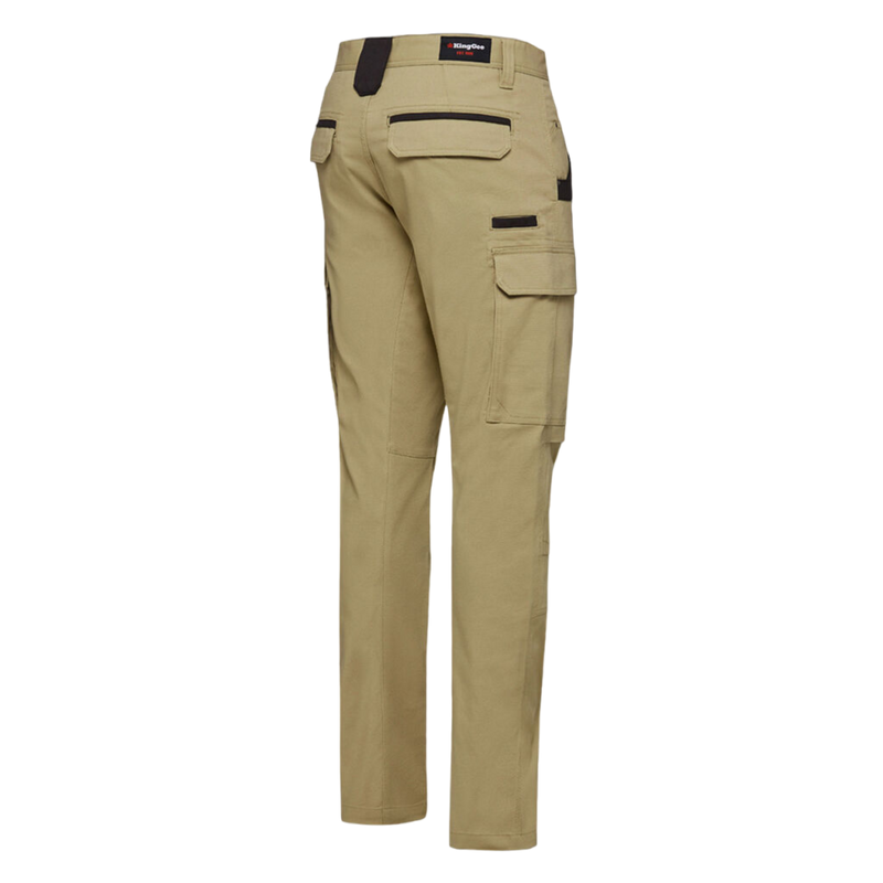 KingGee Men's Tradies Stretch Cargo Pant - Khaki