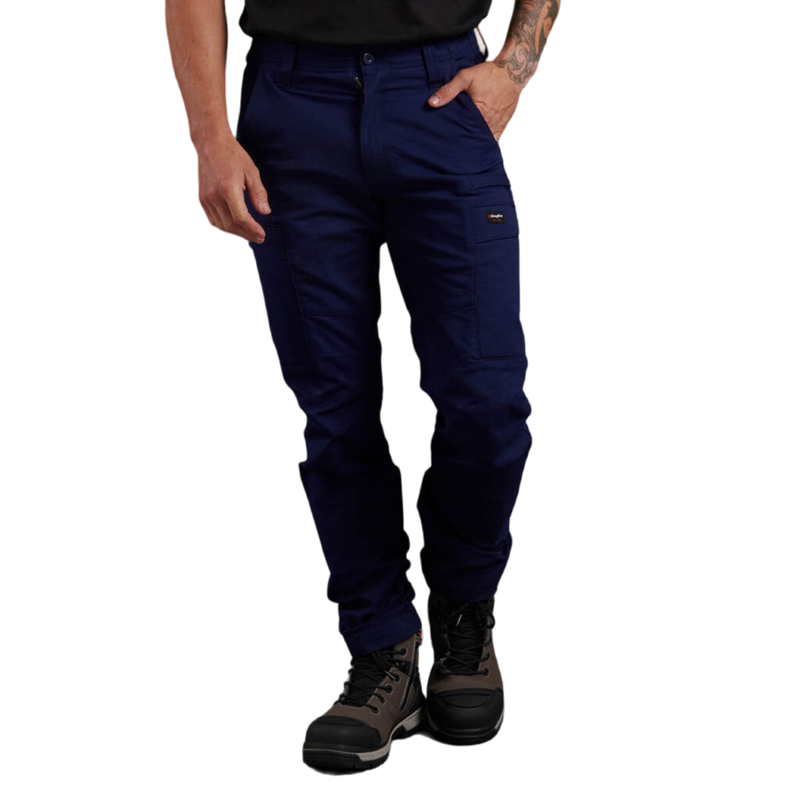 KingGee Men's Tradies Stretch Cargo Pant - Navy