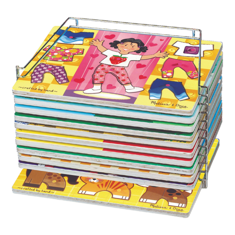 Melissa & Doug - Single Wire Puzzle Storage