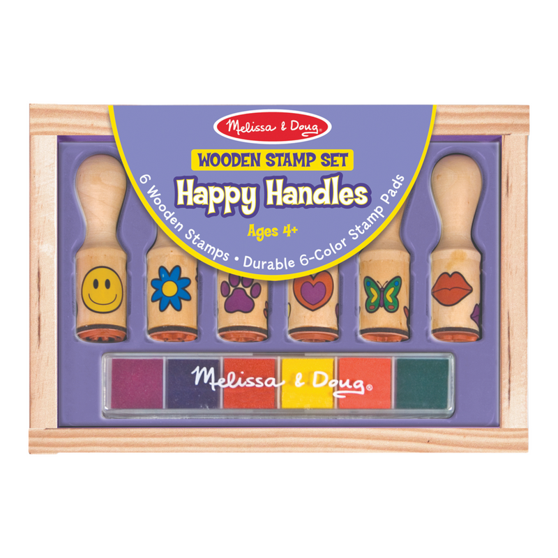Melissa & Doug - Happy Handle Stamp Set