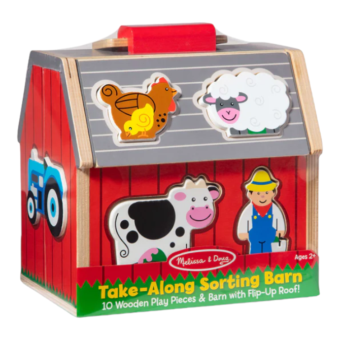 Melissa & Doug - Take Along Sorting Barn