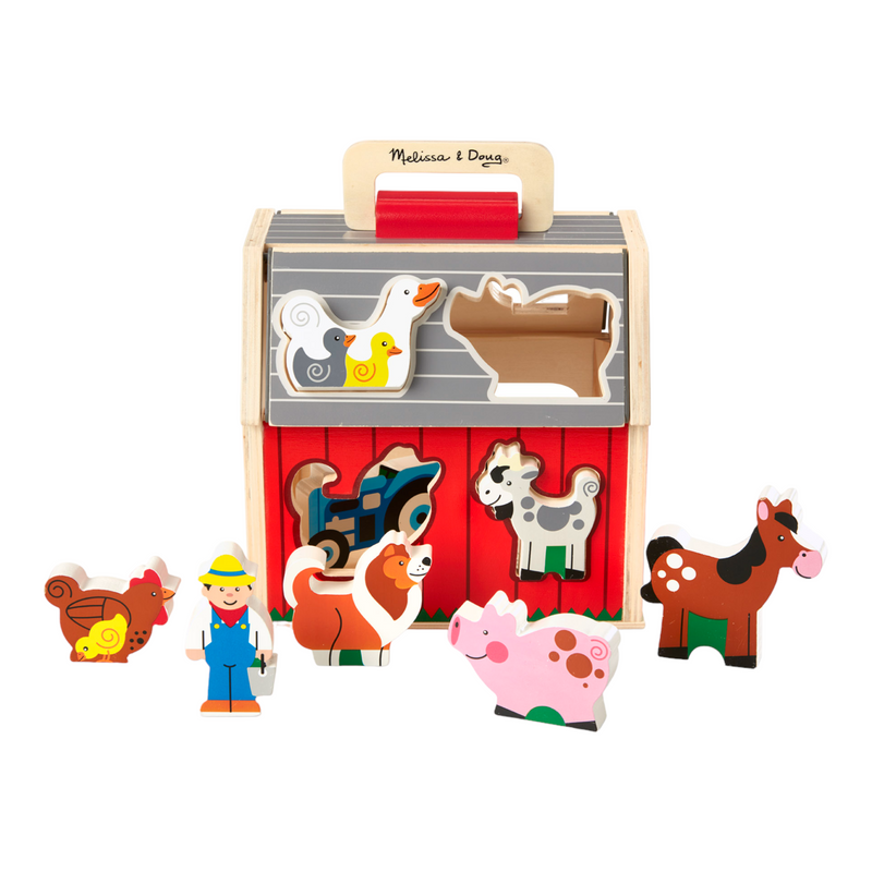 Melissa & Doug - Take Along Sorting Barn