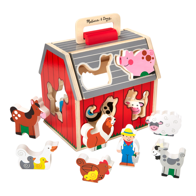 Melissa & Doug - Take Along Sorting Barn