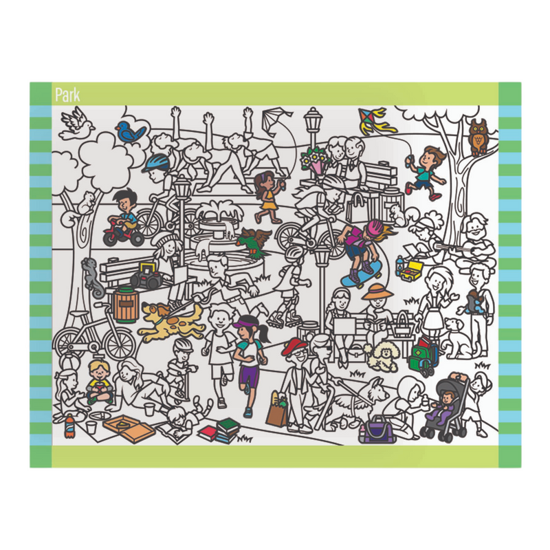 Melissa & Doug - Seek & Find Sticker Pad - Around Town