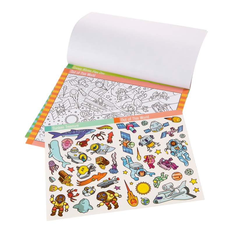 Melissa & Doug - Seek & Find Sticker Pad - Adventure