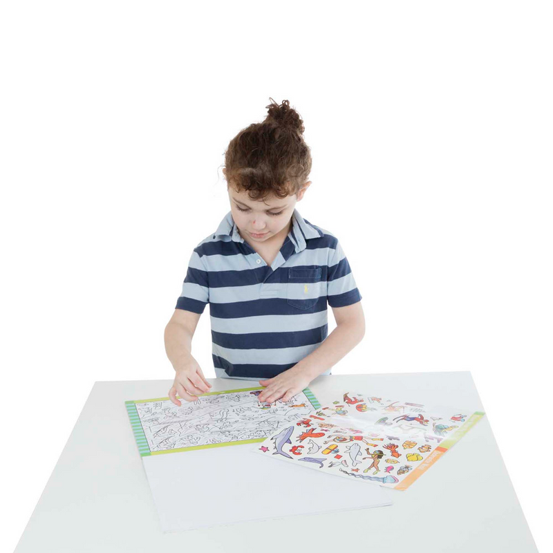 Melissa & Doug - Seek & Find Sticker Pad - Adventure