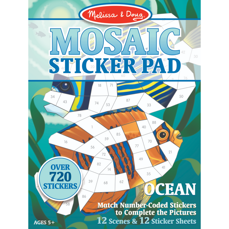 Melissa & Doug - Mosaic Sticker Pad - Ocean