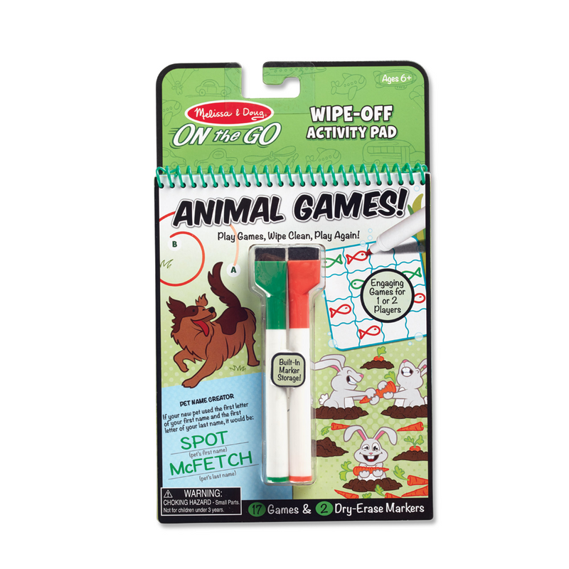 Melissa & Doug - On The Go - Animal Games!