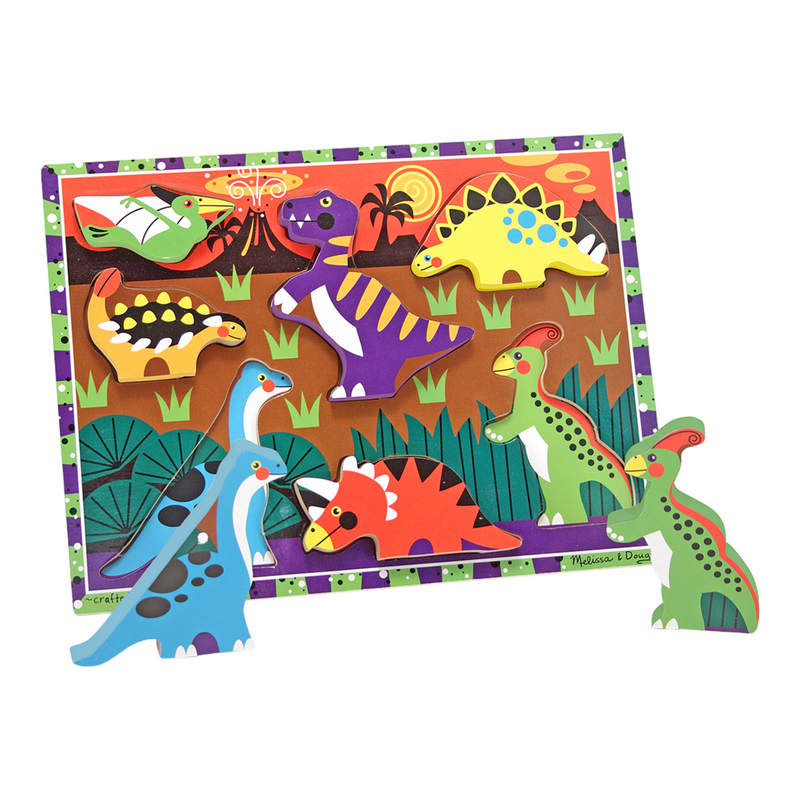 Melissa & Doug - Dinosaurs Chunky Puzzle