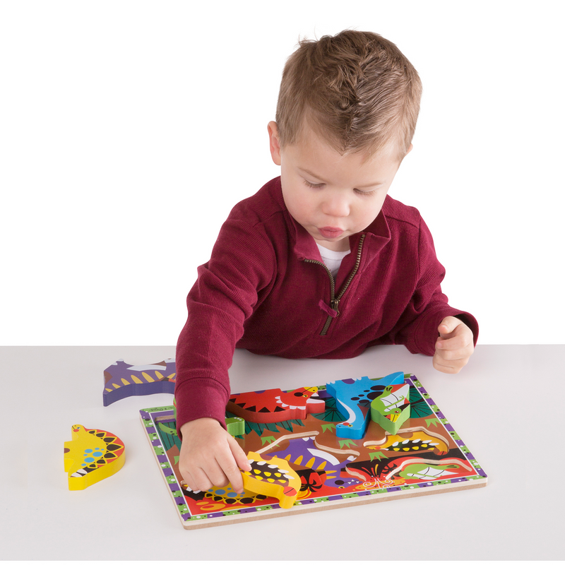 Melissa & Doug - Dinosaurs Chunky Puzzle