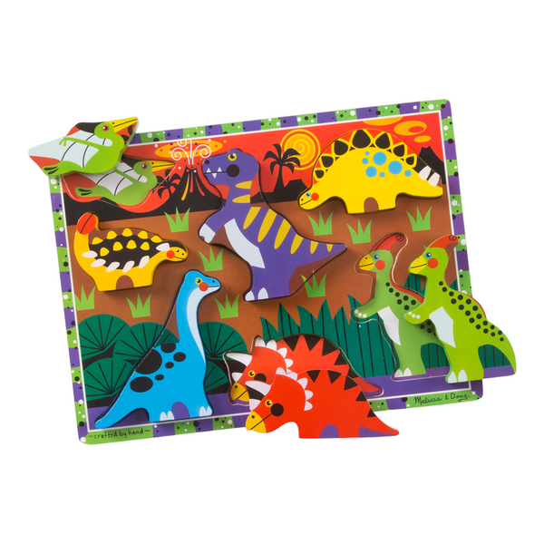 Melissa & Doug - Dinosaurs Chunky Puzzle