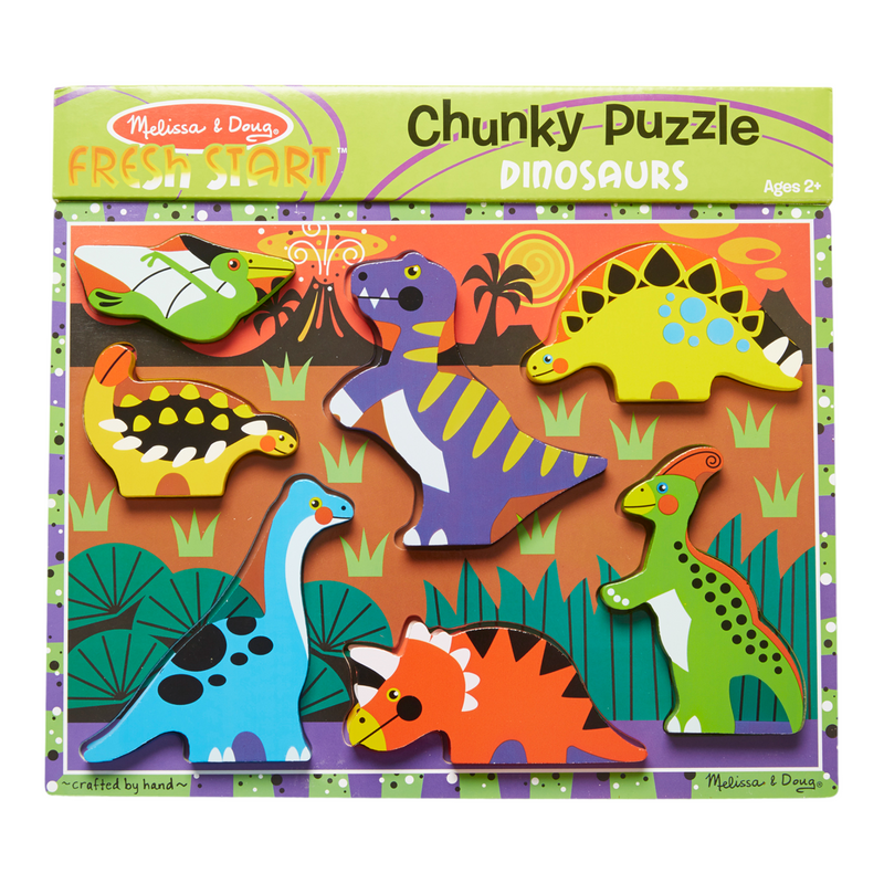 Melissa & Doug - Dinosaurs Chunky Puzzle