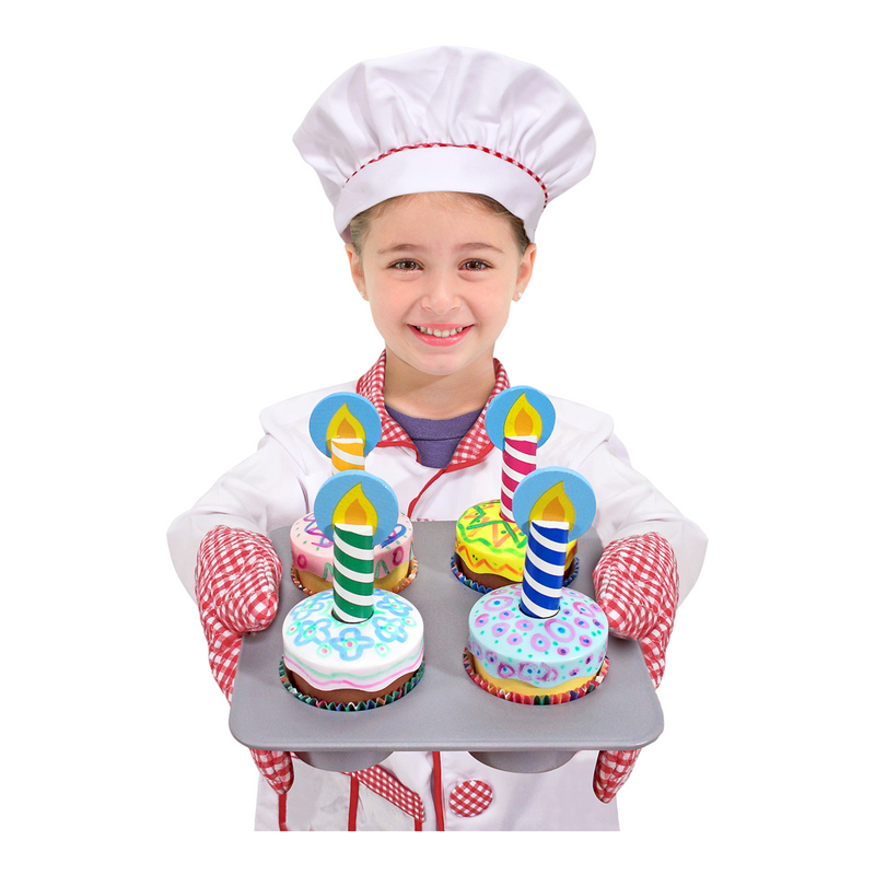 Melissa & Doug - Bake & Decorate Cupcake Set