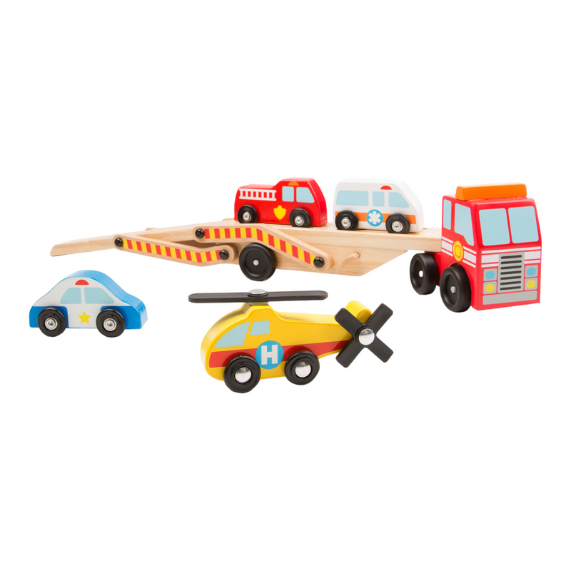 Melissa & Doug - Emergency Vehicle Carrier