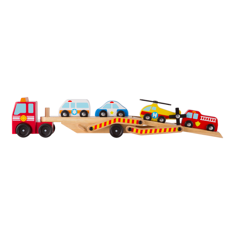 Melissa & Doug - Emergency Vehicle Carrier